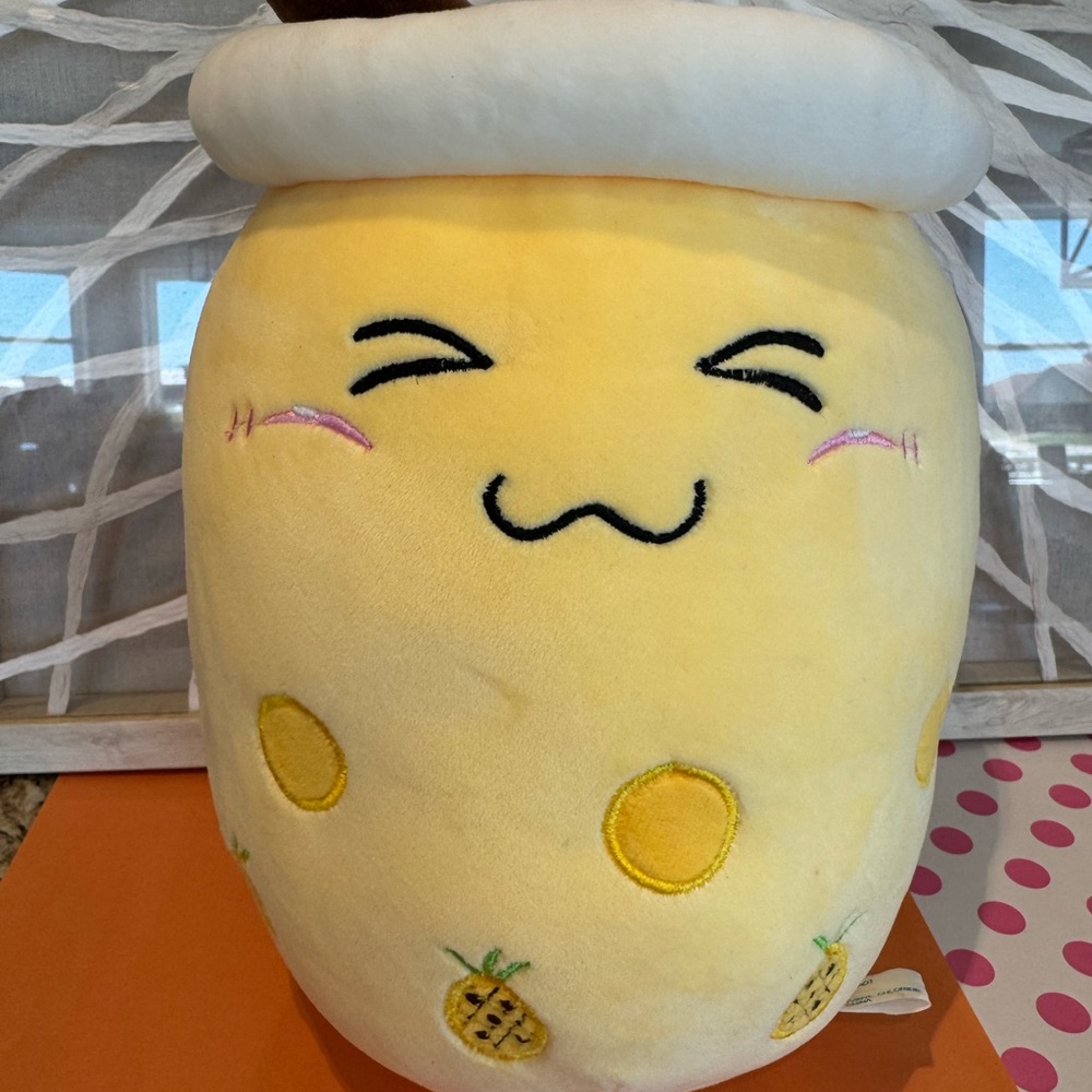 Pineapple Squish Yellow Plush